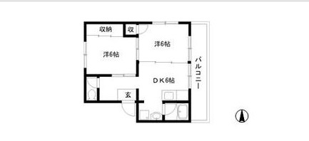愛知県名古屋市千種区竹越１丁目 間取り