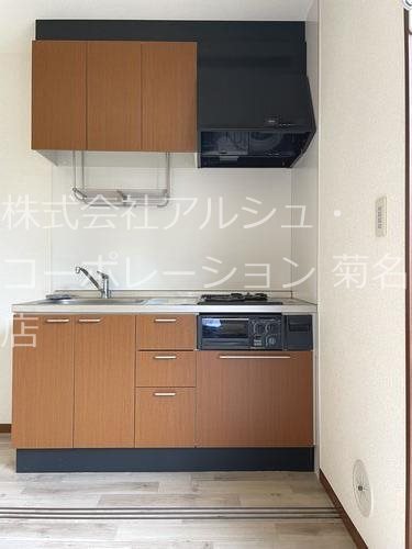 メゾンクローバーＢ キッチン