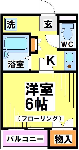 コートハウスJ　A棟 間取り