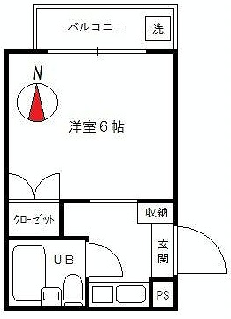 練馬区桜台3丁目楽器可（ピアノ・弦管楽器・声楽）マンション 間取り