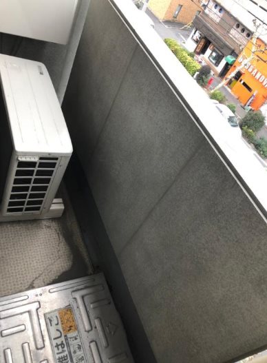 世田谷区代田6丁目楽器可(防音・ピアノ・弦管打楽器・声楽)マンション ベランダ