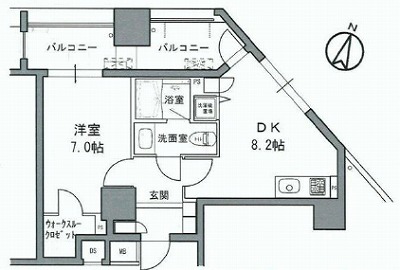 文京区本郷4丁目楽器可（ピアノ・弦/管/打楽器・声楽）マンション 間取り