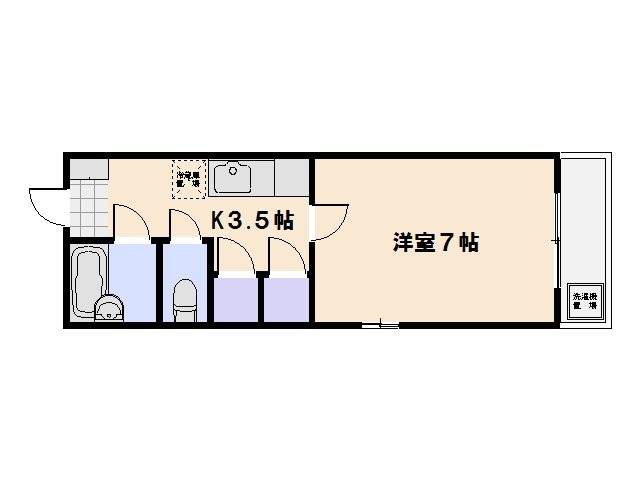 パルコープ五日市 間取り図