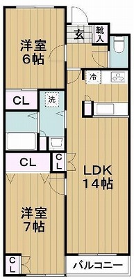目黒区大岡山1丁目楽器可(ピアノ)マンション 間取り