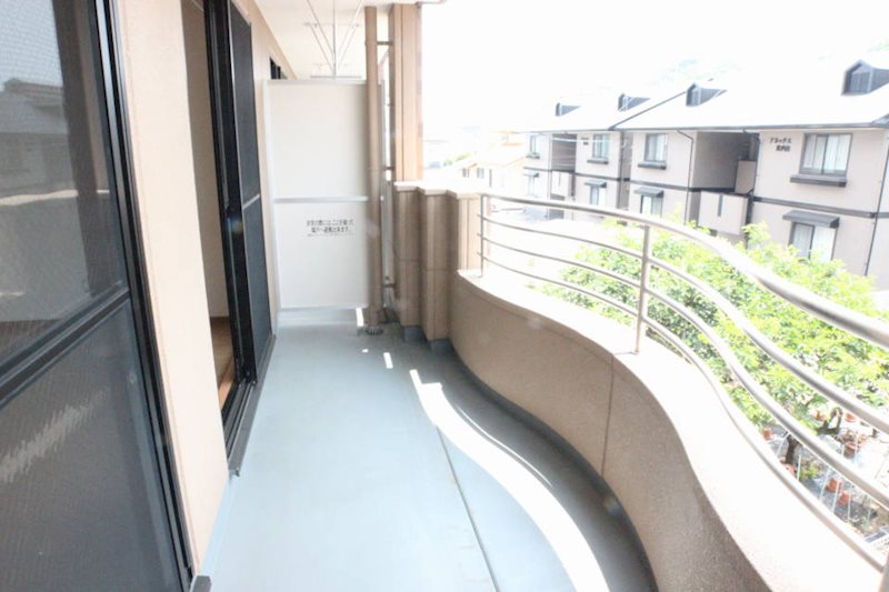 コーポラス北山 ベランダ