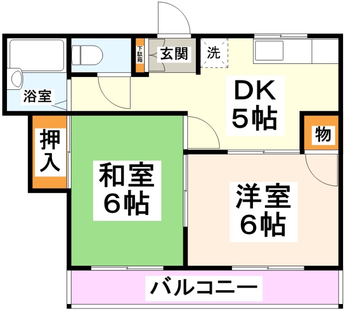 ウィングスII 間取り