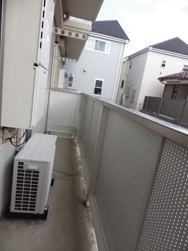 アンソレイエ ベランダ