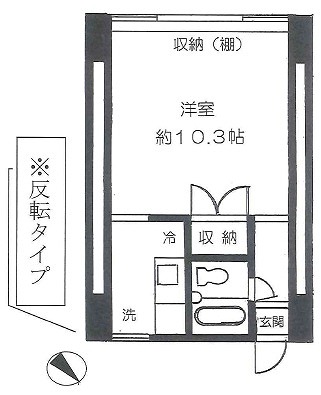 目黒区緑が丘3丁目楽器可(防音・グランドピアノ・弦楽器・声楽)マンション 間取り