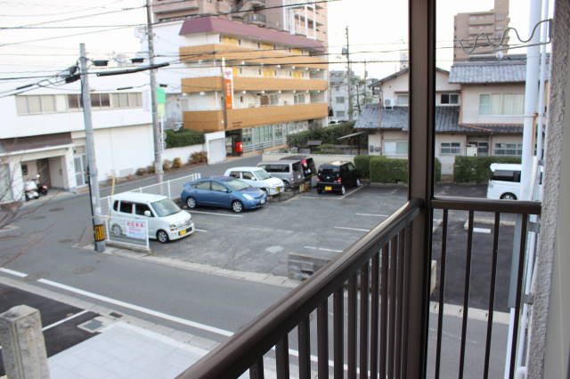 木谷マンション ベランダ