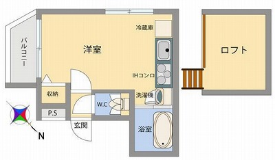足立区扇2丁目楽器可(ピアノ・弦楽器)マンション 間取り