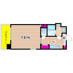 プリマヴェーラ西心斎橋 間取り