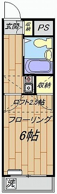 大田区大森東1丁目楽器可(弦楽器)マンション 間取り