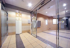 豊島区高松2丁目楽器可（防音・24時間演奏・グランドピアノ・弦・管楽器・声楽）マンション エントランス