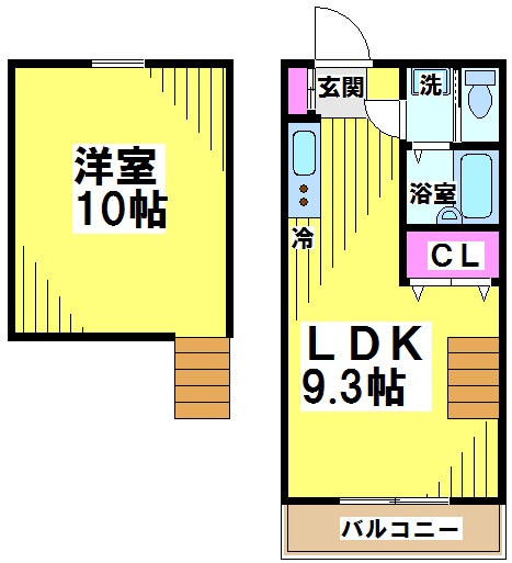 グリーンメゾネット 間取り