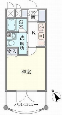 練馬区北町１丁目楽器可（アップライトピアノ）マンション 間取り