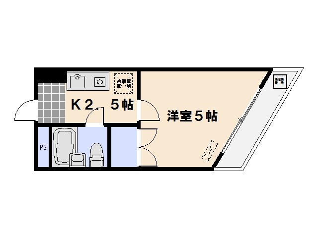 リンダーホフ　 305号室 間取り
