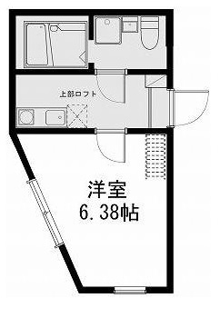 ハマハイツⅡ 間取り図