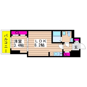 セレニテ本町グランデ 間取り