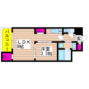 セレニテ本町グランデ 間取り