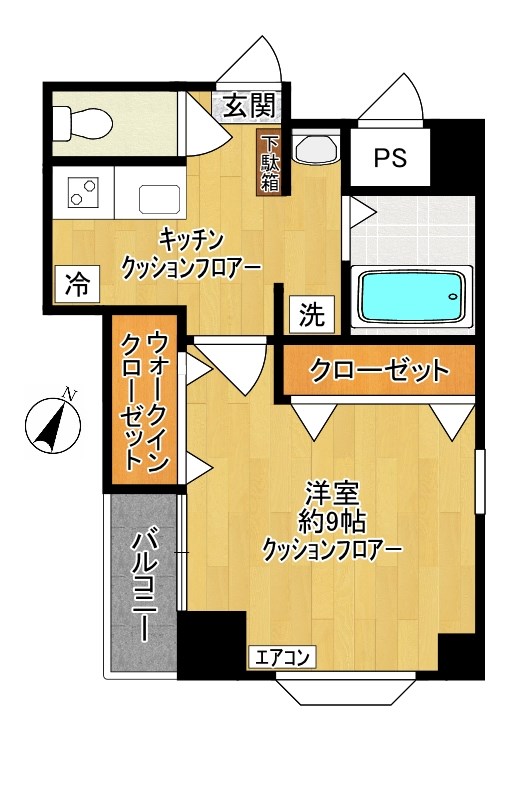 登戸ロイヤルマンション 105号室 間取り