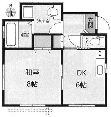 江東区塩浜2丁目楽器可（ピアノ・弦楽器）アパート 間取り