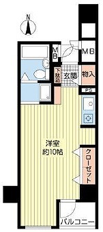 江戸川区平井3丁目楽器可（ピアノ・弦楽器）マンション 間取り