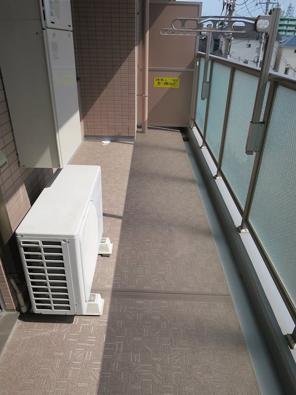 クリオかしわ台 ベランダ