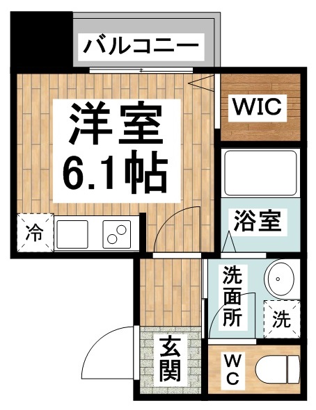 シャンブルドメノウ 間取り
