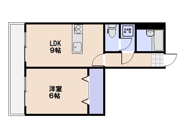 福本ビル 305号室 間取り