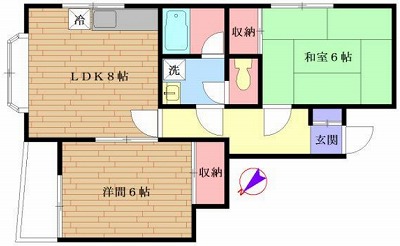 豊島区南長崎4丁目楽器可（ピアノ・弦管楽器）マンション 間取り