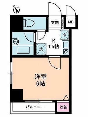 台東区東上野4丁目楽器可(アップライトピアノ・弦楽器)マンション 間取り