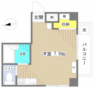 練馬区豊玉北3丁目楽器可（ピアノ・弦楽器）マンション 間取り