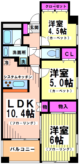 ディコーラム 間取り