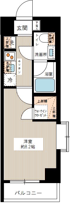 ハーモニーレジデンス清澄ガーデン 0101号室 間取り