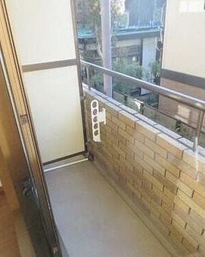 練馬区下石神井6丁目楽器可(グランドピアノ・弦・管打楽器・声楽)女性限定マンション ベランダ