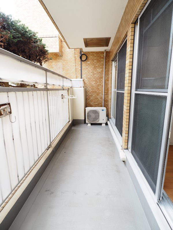 ハイツリバーサイド ベランダ