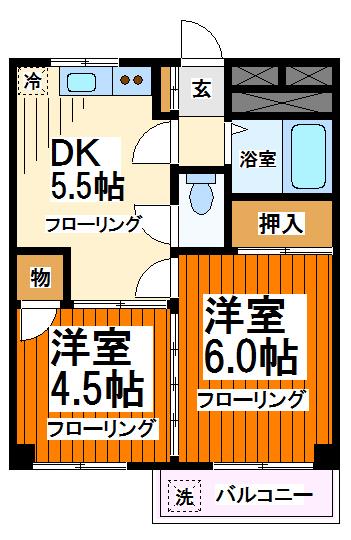 第12通南ビル 間取り