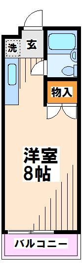 スカイハイツ 間取り図