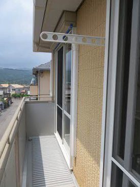 シャーメゾン五月が丘 B棟 ベランダ