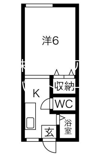 カレッジハウス 間取り