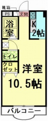 練馬区練馬2丁目楽器可（グランドピアノ・弦管楽器・声楽）マンション 間取り