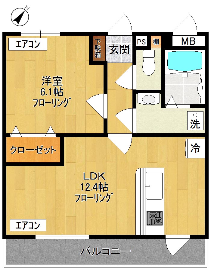 アンジェリーヴ　- Angereve - 間取り図
