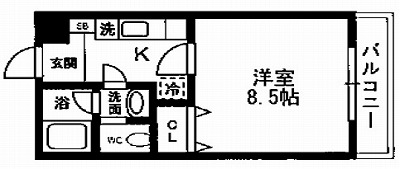 渋谷区笹塚2丁目楽器可(グランドピアノ・弦・管楽器・声楽)マンション 間取り