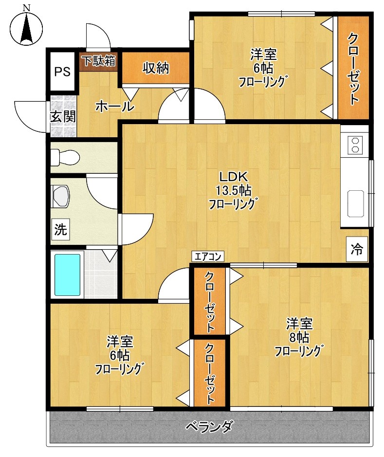 イル・アンビエンテ 間取り図