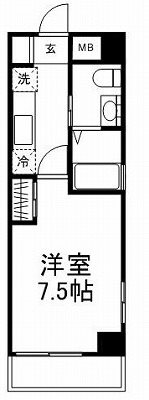 調布市仙川町3丁目楽器可(ピアノ・弦管楽器・声楽) マンション 間取り