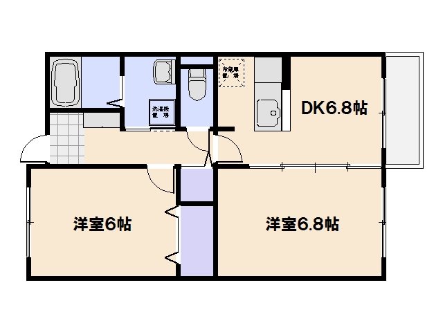 グラン・エトワール 203号室 間取り