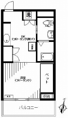 千代田区四番町楽器可（ピアノ・弦管打楽器・声楽）マンション 間取り