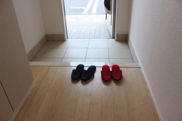 ヒュッゲ 玄関