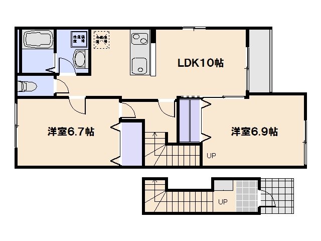 ヒュッゲ 間取り
