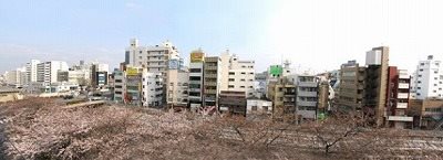 豊島区巣鴨３丁目楽器可(防音・グランドピアノ・弦楽器・声楽)マンション ベランダ